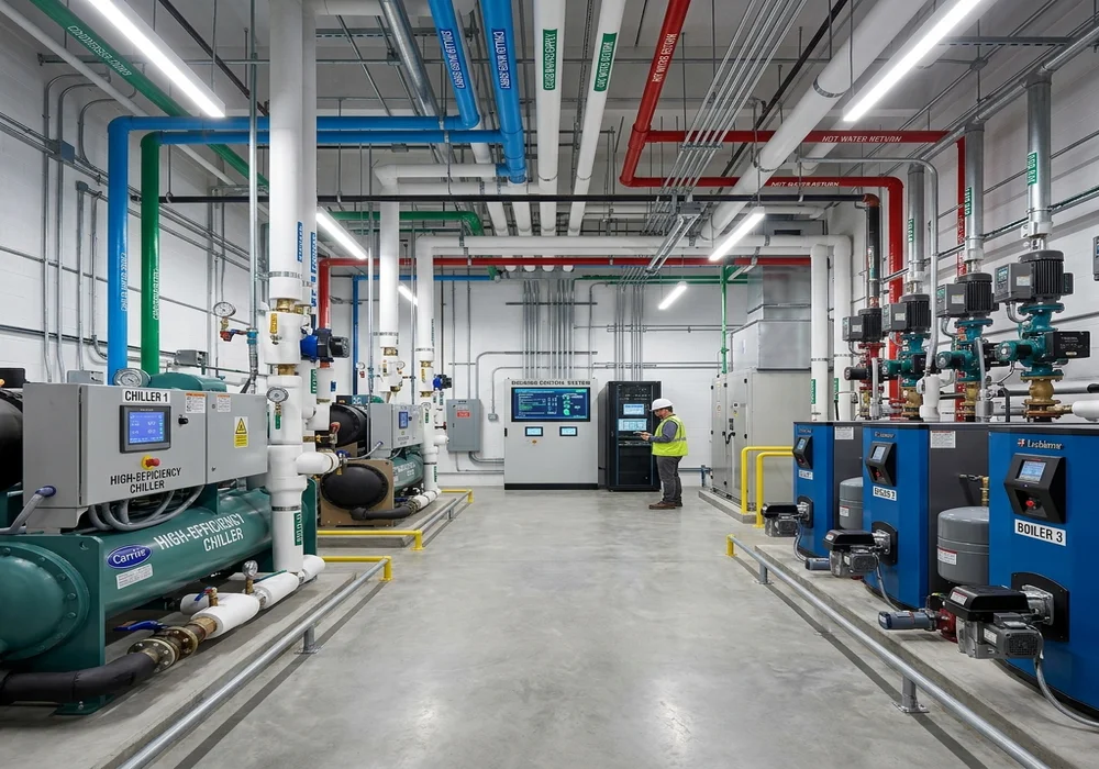 High-efficiency HVAC and Mechanical Upgrades to reduce LL97 penalties
