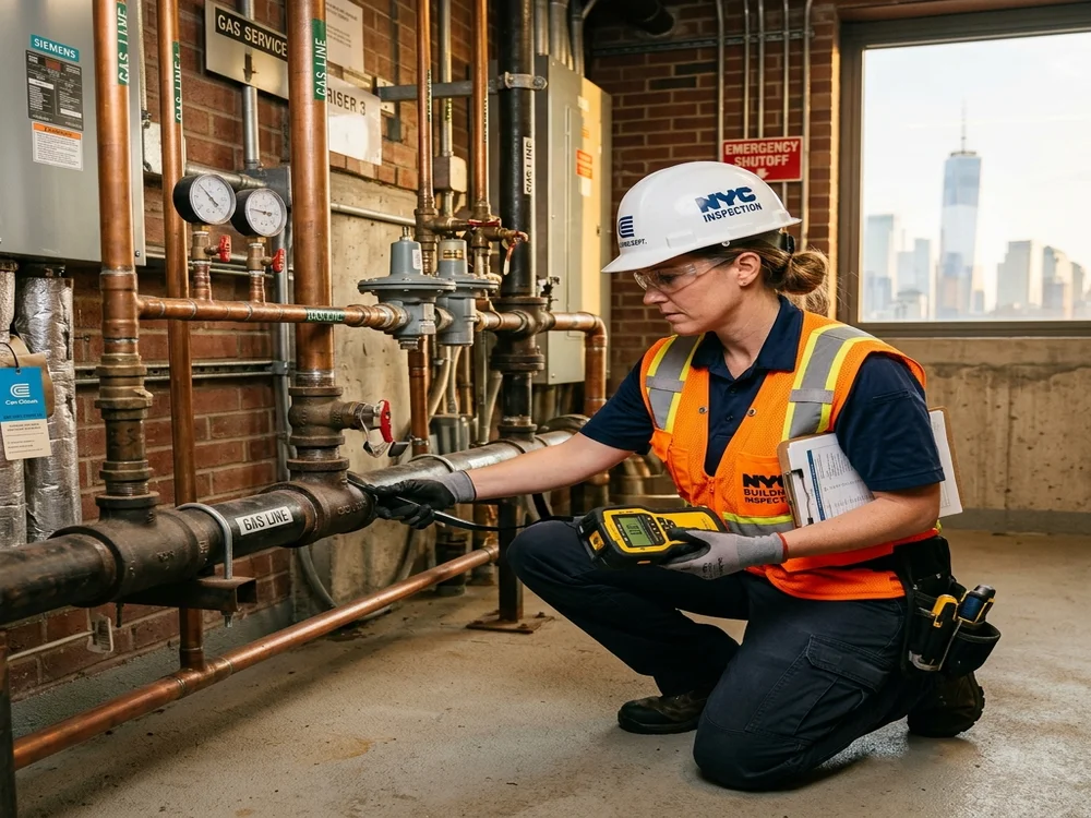 Who Can Perform LL152 Gas piping Inspections in NYC