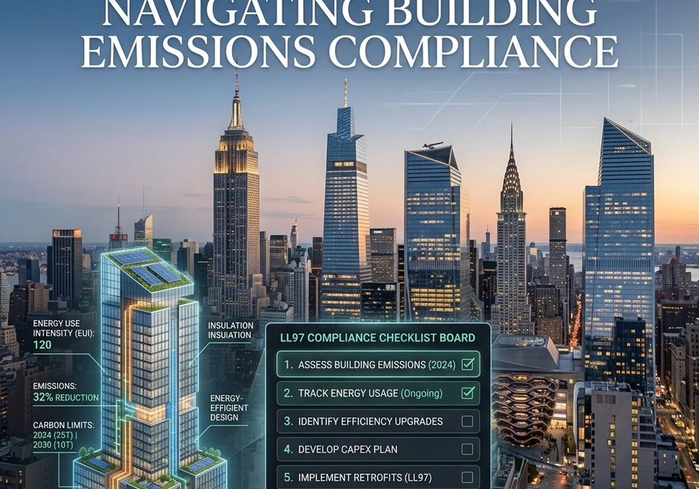 Who Needs to Comply with LL97 NYC Building Checklist